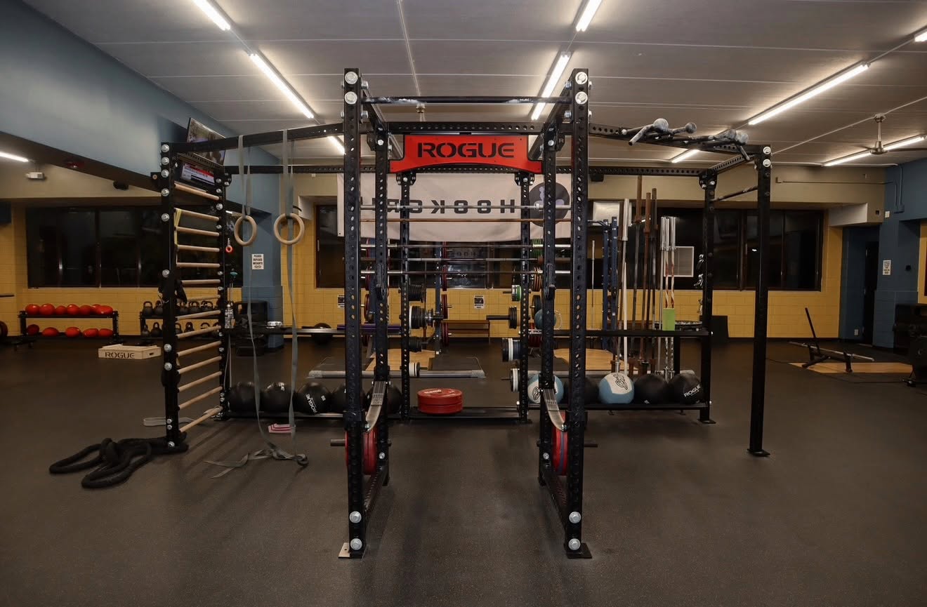 Cleveland Fitness Club gym floor overview showing strength machines and open training areas available to corporate wellness members